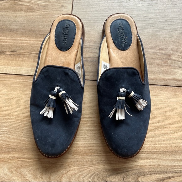 Sperry Seaport Levy Tassel Mule Loafer - Picture 1 of 10